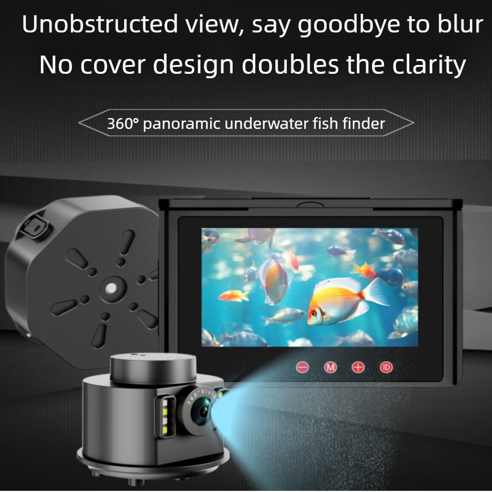 360° No-Cover Rotating Fish Fi - Fishing Depth Finder recension och pris
