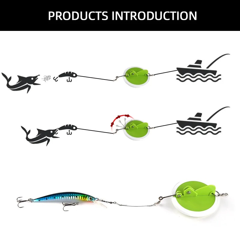 Fishingfans 5pcs /set 10.7CM 1 - Fishing Depth Finder recension och pris