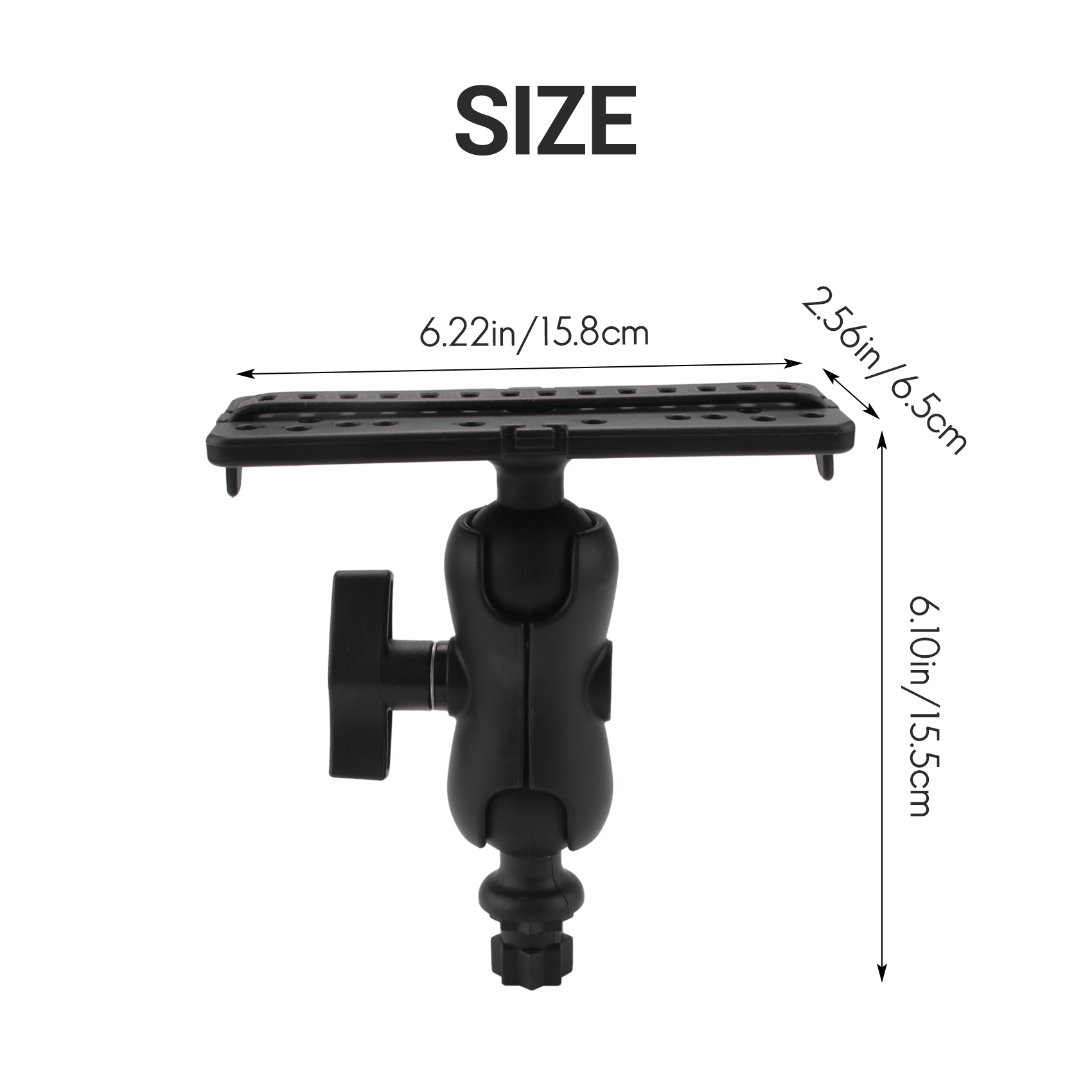 NALFI-Ball Mount With Fish Fin - Fish Finder Mount recension och pris