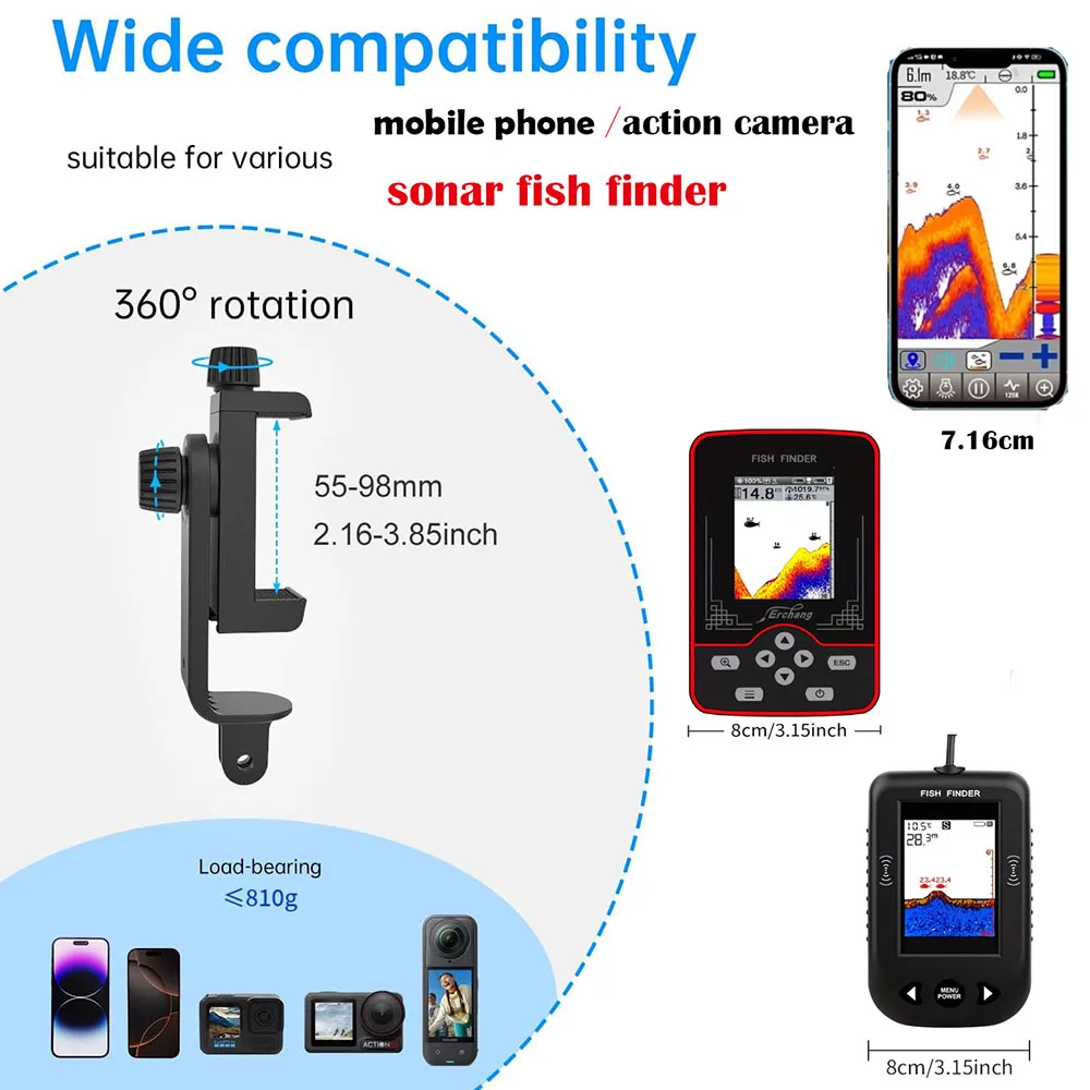 Chest Mount Fish Finder Holder - Fish Finder Mount recension och pris